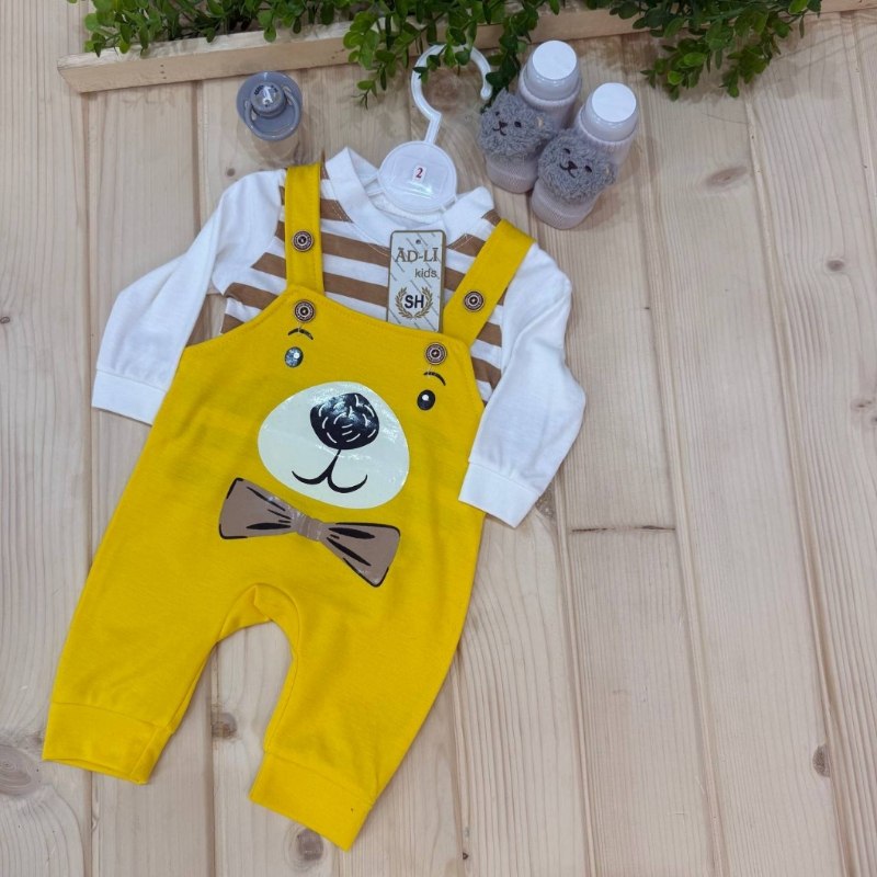 Two Piece Baby Set – Romper and Blouse Adeli Design