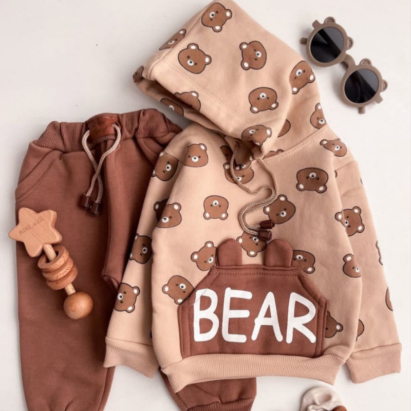 خانه 24 هودی و شلوار تدی Bear 1